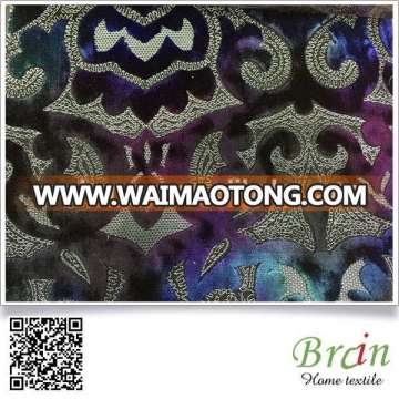 Printed Velvet Fabric/ Cotton Viscose Material Sofa Fabric